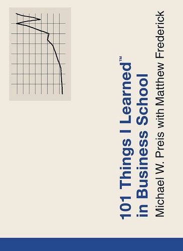 101 Things I Learned in Business School by Michael W. Preis and Matthew Frederick