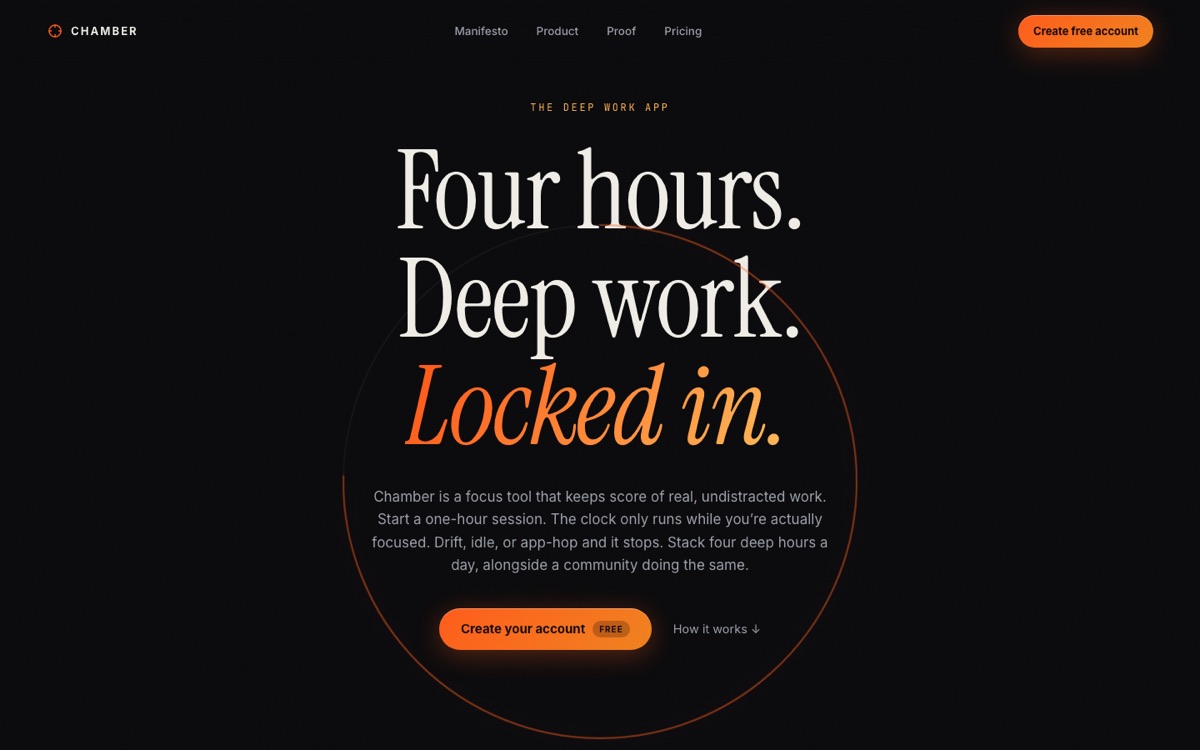 Chamber homepage
